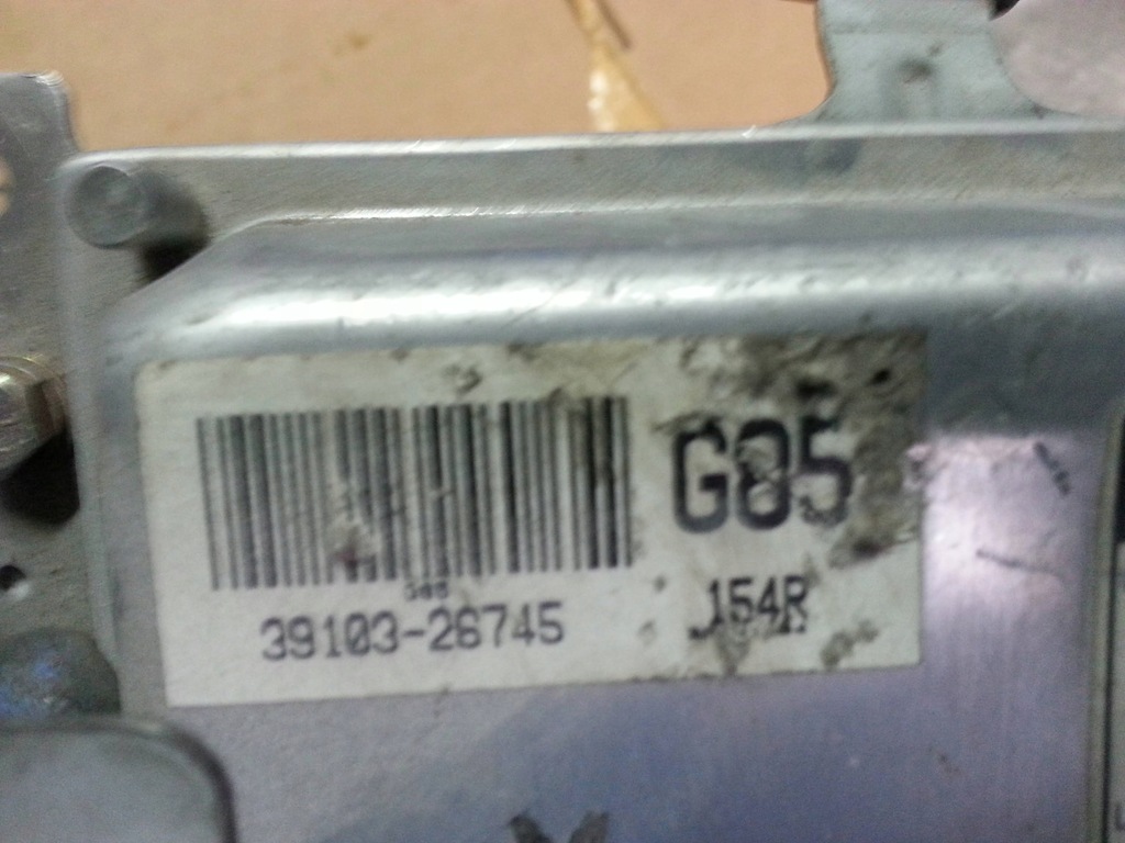 фото №6, Hyundai coupe 1.6 блок управления бортовой компьютер двигателя