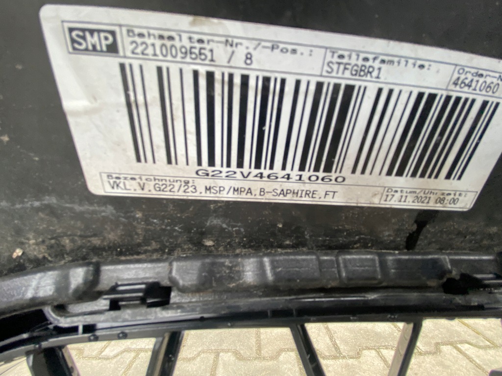 фото №9, Бампер передний bmw 4 g22 g23 m набор камера