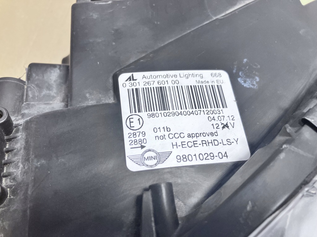 фото №5, Лампа перед ліва mini countryman r60 10- anglik