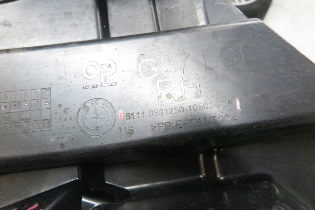фото №9, Направляющая кронштейн бампера правый перед bmw x7 g07 lift 5111-9881250