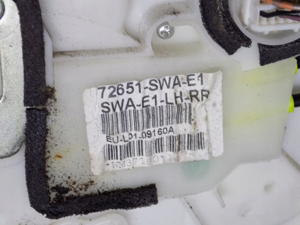 фото №9, Honda cr-v iii 06-11 замок двері лівий задня 72651-swa-e1