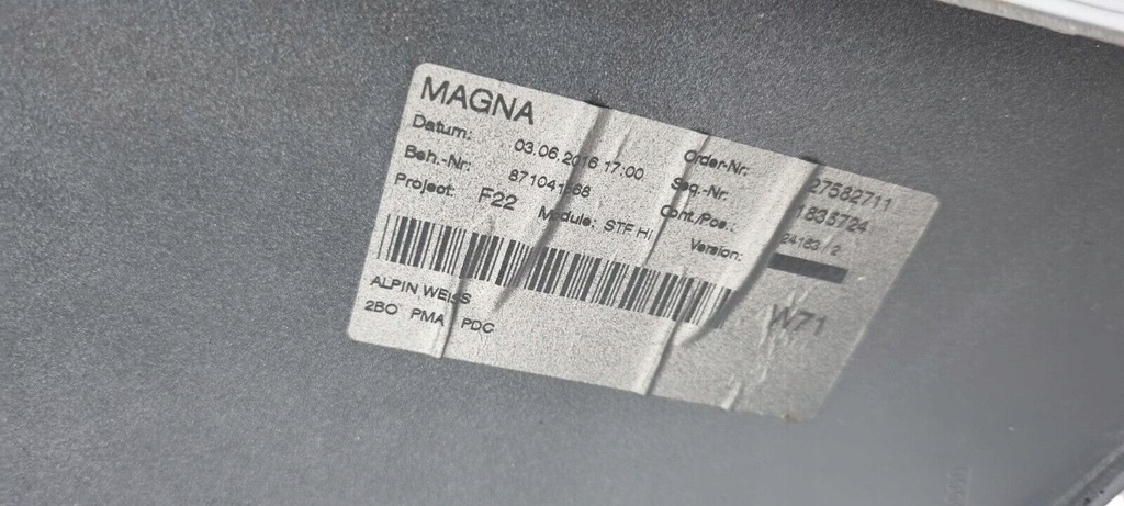 фото №12, Bmw 2 f22 f23 m набір 2013- карбон ac schnitzer бампер задня задній 8055567