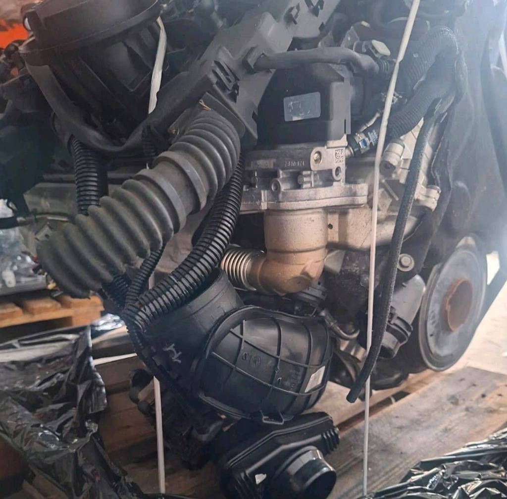 фото №7, Bmw f10 f30 f13 f15 f16 f01 x5 x6 3.0 n57d30a двигатель kompletny