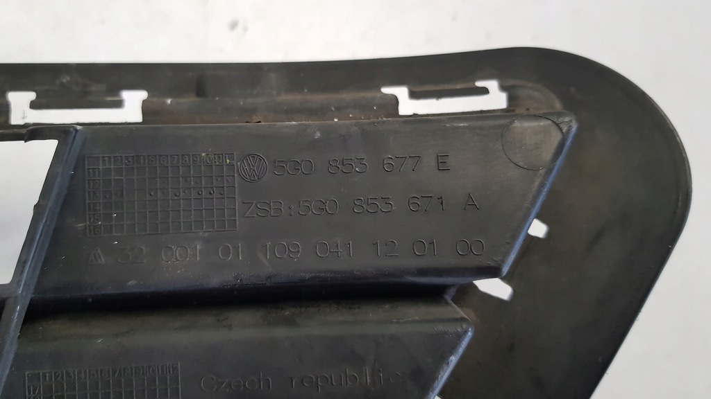 фото №10, Решётка бампера перед vw golf vii