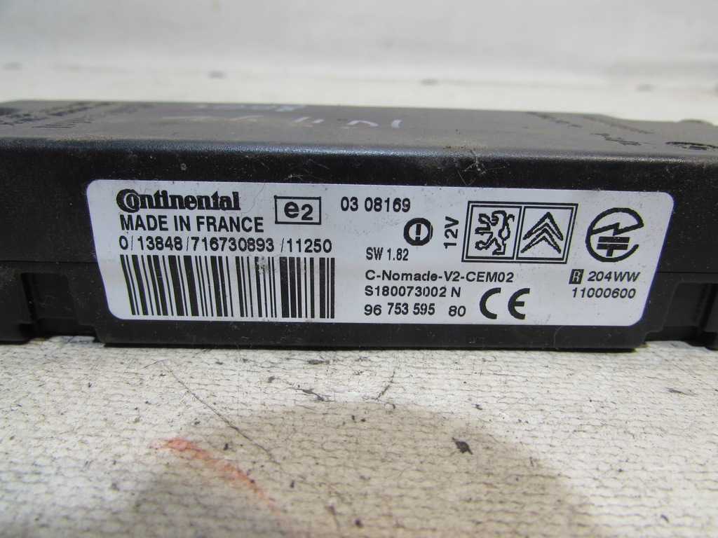 фото №8, Модуль блок управления bluetooth peugeot citroen