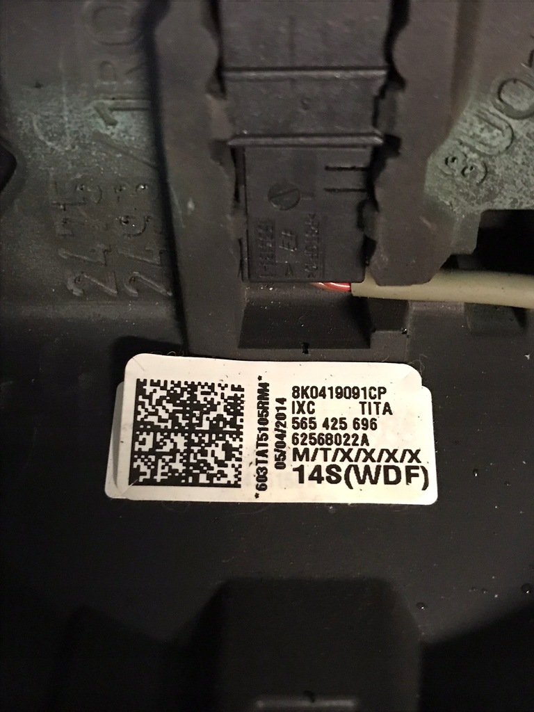 фото №6, Повітропровід audi a4 a5 q5 s-line ściśnięta пелюстки перемикання f1 lift подушка безпеки комплект