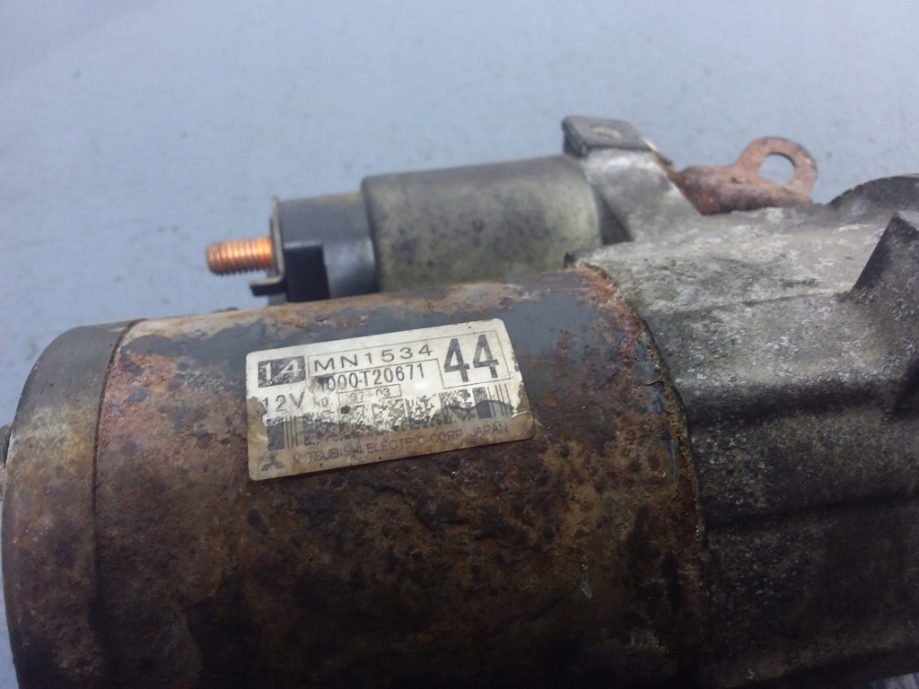 фото №5, Mitsubishi outlander i 2.0b 136 km 4g63 стартер стартер m000t20671
