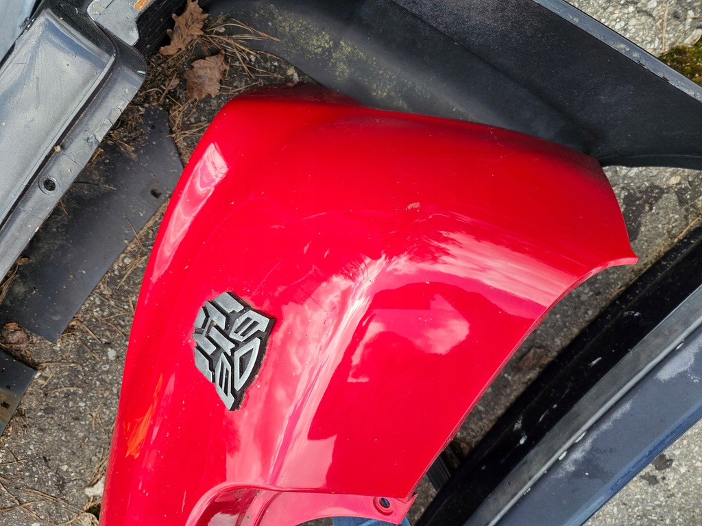 фото №14, Бампер задня honda jazz ii 2 eu червоний 05'