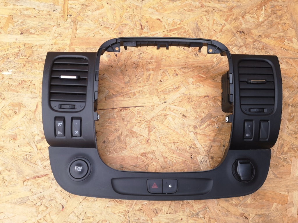 фото №1, Renault trafic iii панель середній решітка