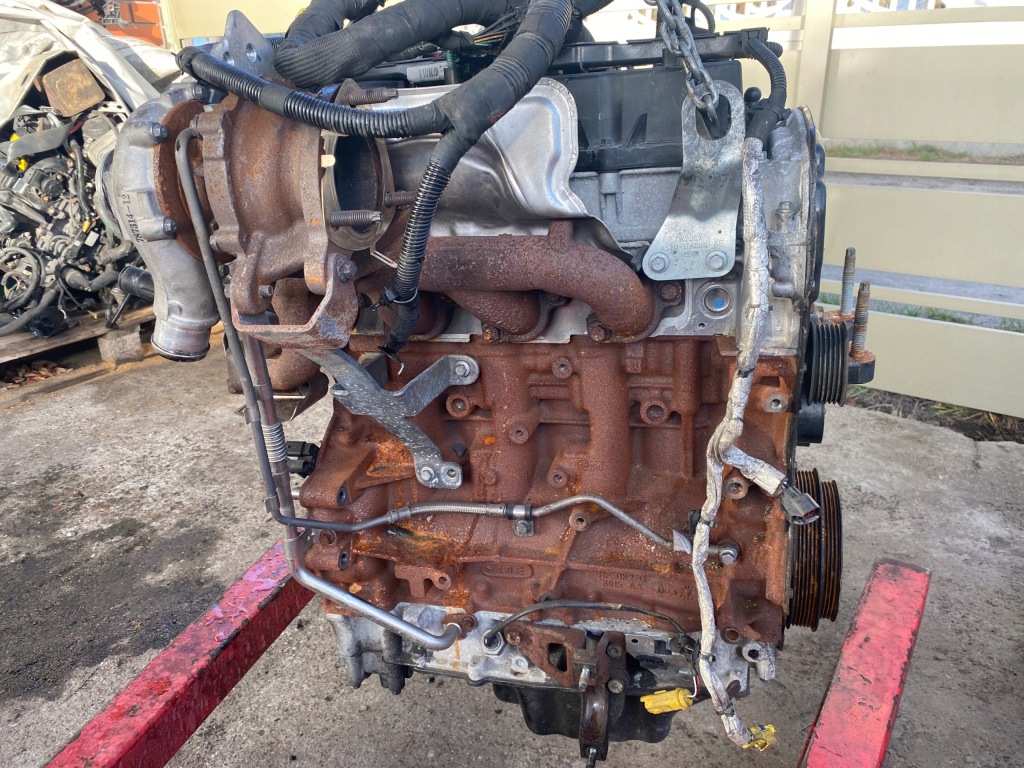 фото №10, 4h03 10trja двигатель блок двигателя 2.2 tdci k4tea ford transit custom boxer jumper