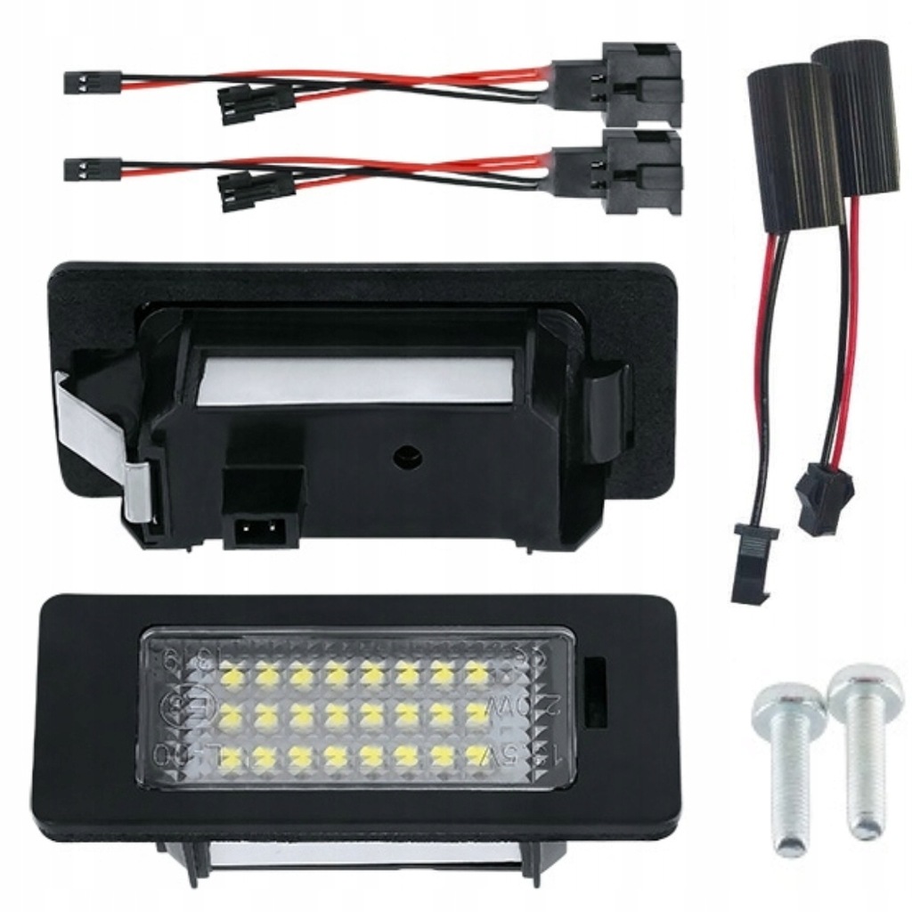 фото №1, Подсветка led номерного знака do skoda fabia octavia rapid superb 8t0943021