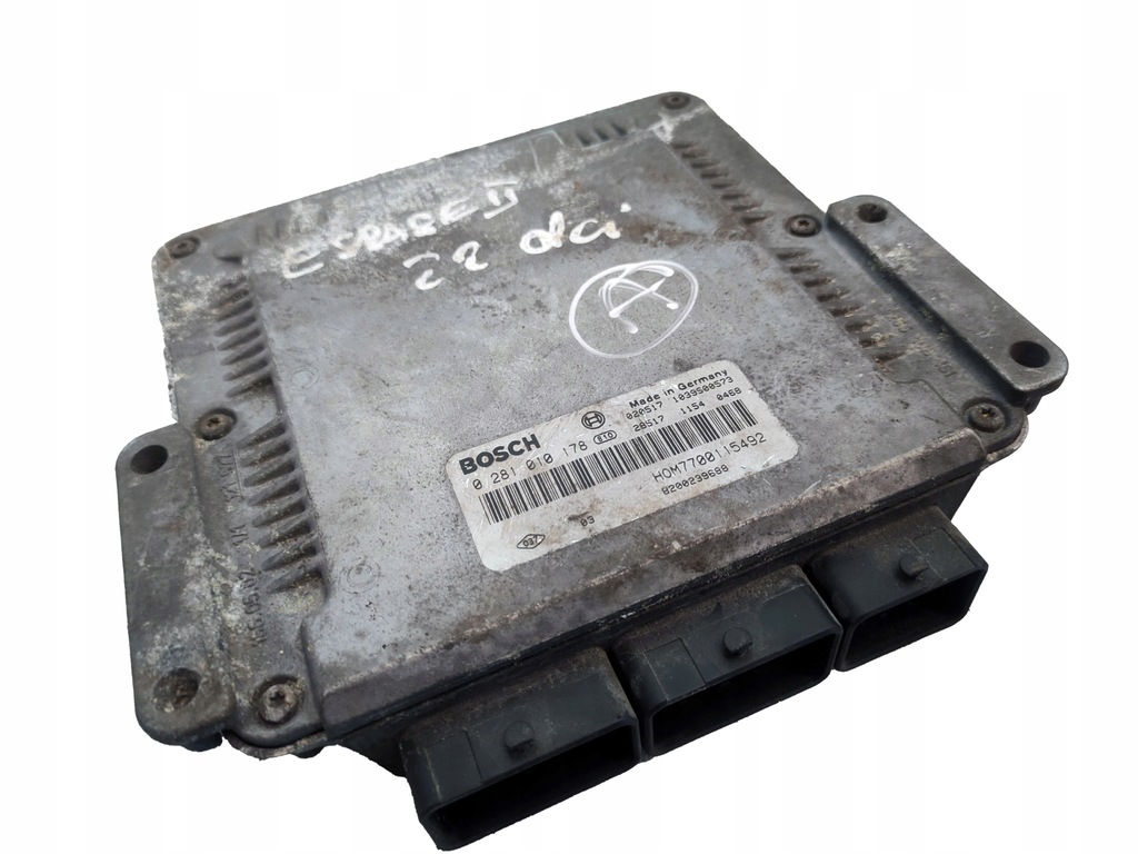 фото №1, Бортовий комп'ютер блок керування двигуна renault espace 2.2 dci