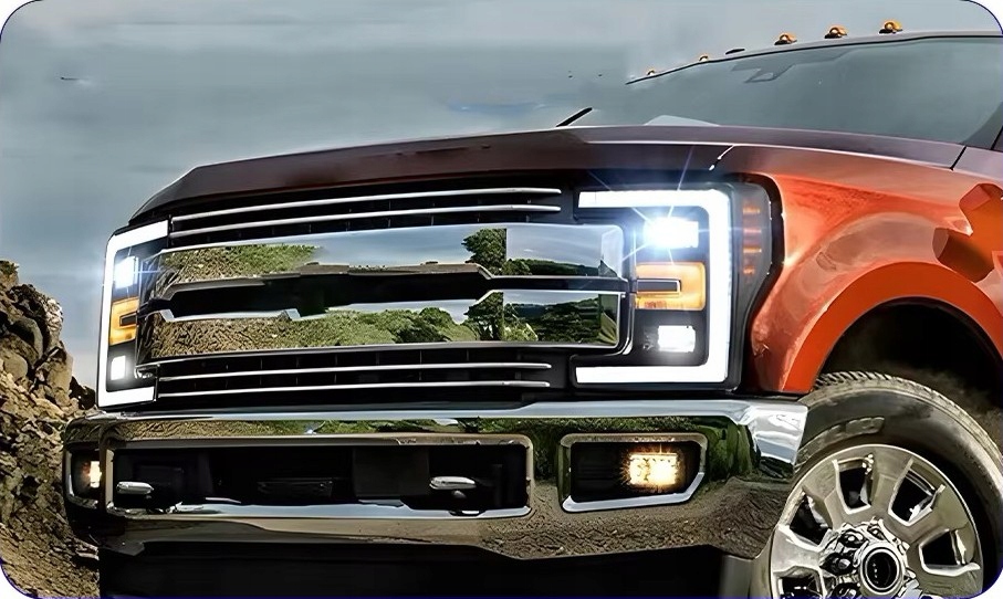 фото №8, Модуль фары автомобильных full led do лампы ford f250 f350 f450 f550 2017-2019