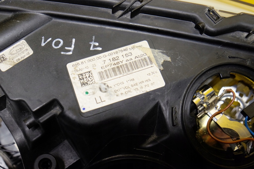 фото №11, Bmw 7 f01 2009-2012 фара лампа bi ксенон usa