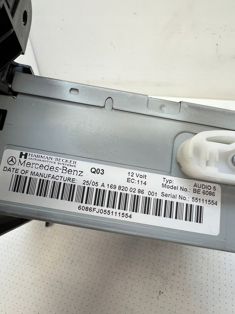 фото №4, Mercedes a klasa w169 радіо cd заводський a1698200286