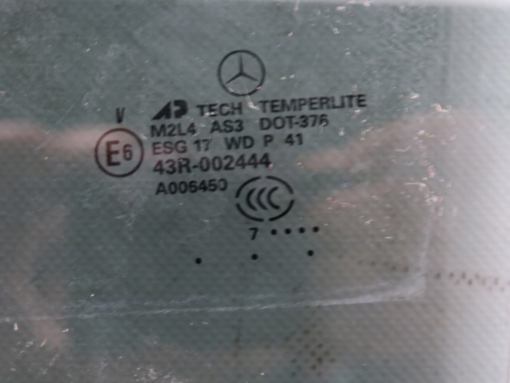 фото №2, Скло двері лівий задня 2007r. mercedes ml w164