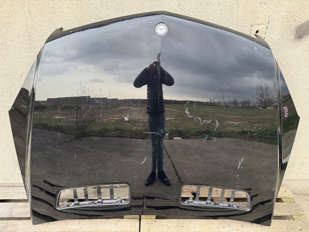 фото №1, Капот крышка двигателя перед mercedes r-klasa w251 lift fl 2009- bardzo ladn