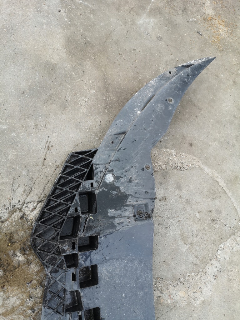 Спойлер накладка защита pod бампер audi a3 8p lift 8p0807233 с Разборки