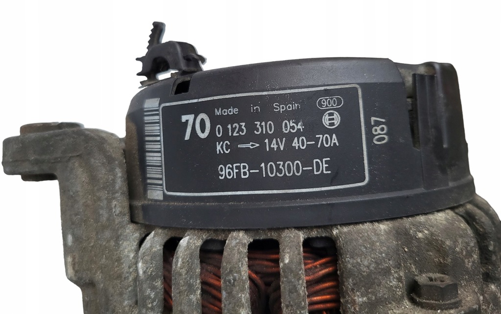 фото №3, Генератор ford fiesta 0123310054