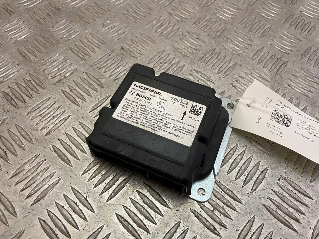 фото №1, Maserati levante блок управления / модуль подушка безопасности