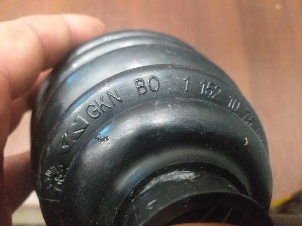 Захист шарнір піввісь gkn bo 1152107500027 9002 Зі Шроту