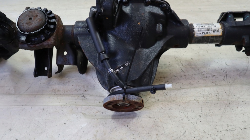 фото №10, Jeep wrangler jl 2.0 t hybrid 4xe rubicon 18- подвеска мост перед m210