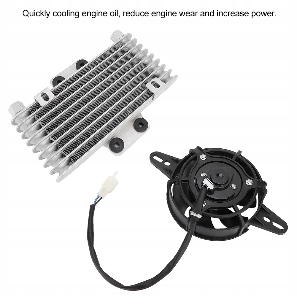 фото №16, Радиатор масла motocyklowego 20cm m6fok