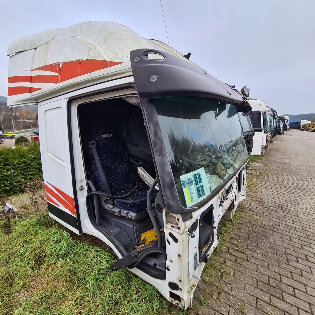 фото №14, Кабина четверть крыша bok блок двигателя iveco stralis
