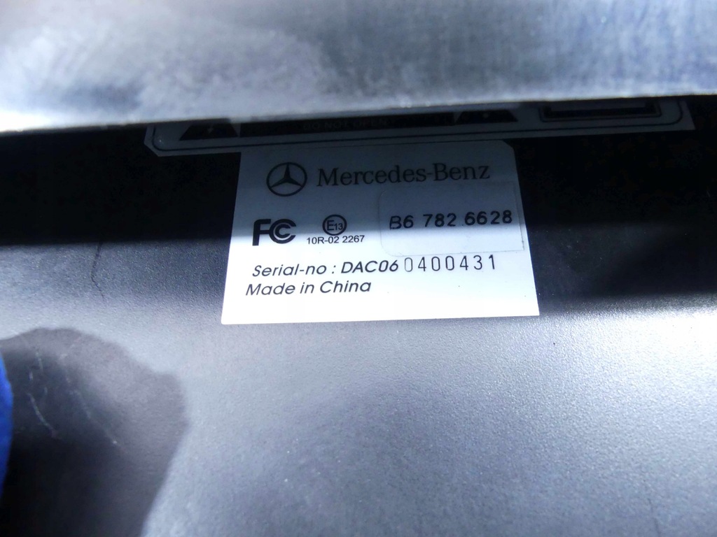 фото №13, Монитор задний считыватель dvd kpl mercedes r w251