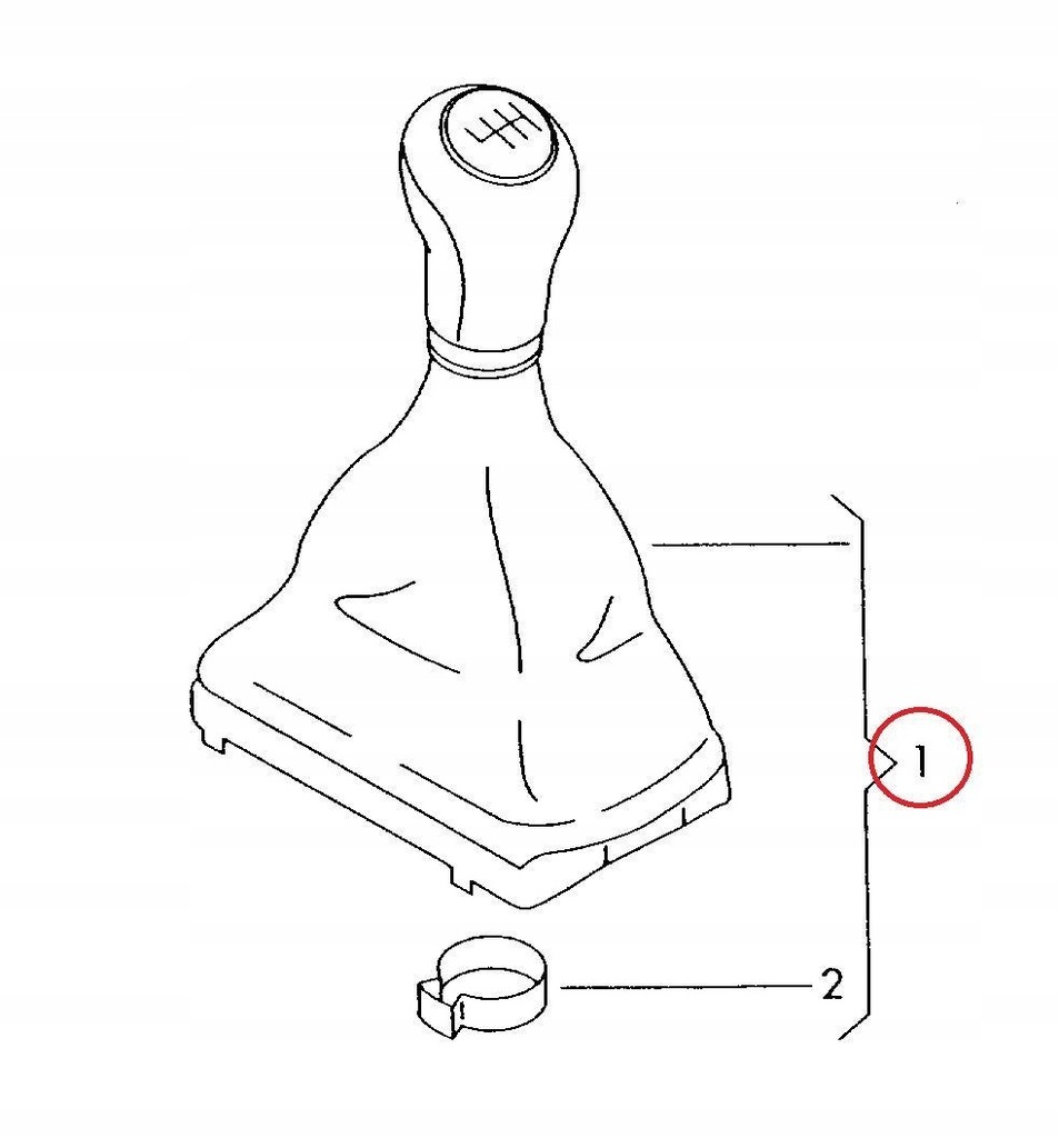 фото №6, Ручка важіль перемикання передач шкіра audi a3 s3 2004-2013 оригінальний