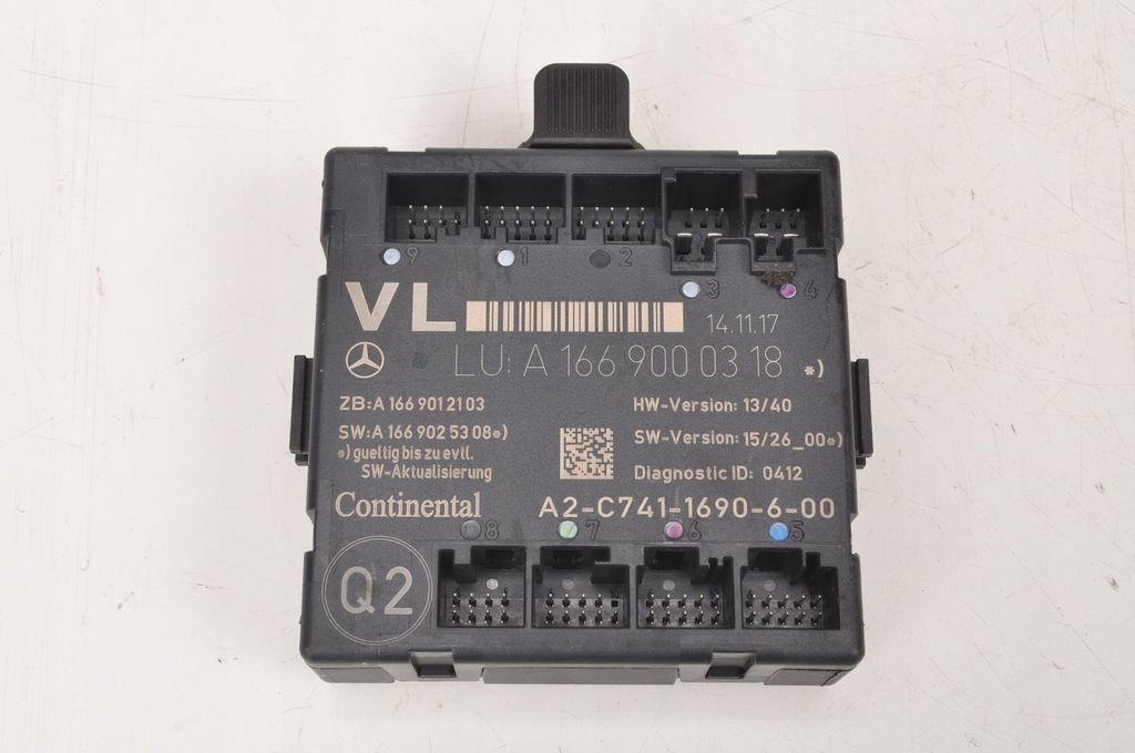 фото №1, Mercedes w176 lift модуль дверь a1669012103