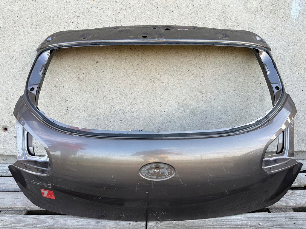 фото №1, Крышка багажника багажника задняя задняя kia ceed ii 2 hb 2012- bardzo ladna
