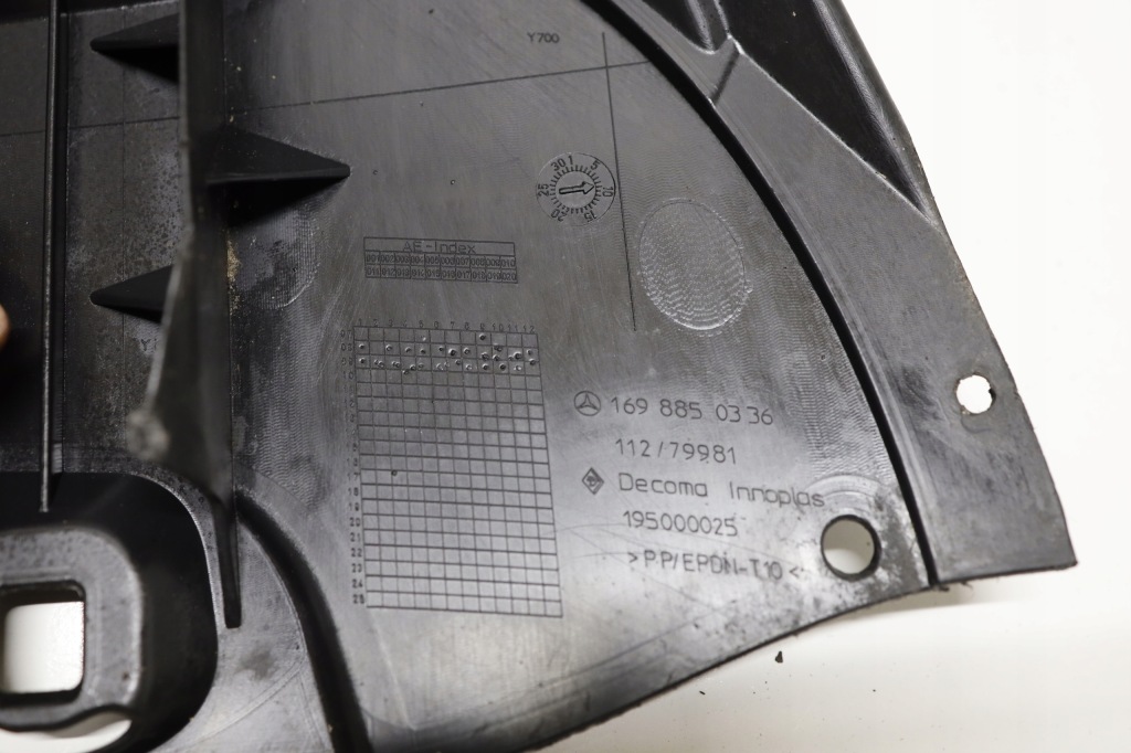 фото №5, Плита захист бампер mercedes w245 b-klasa перед