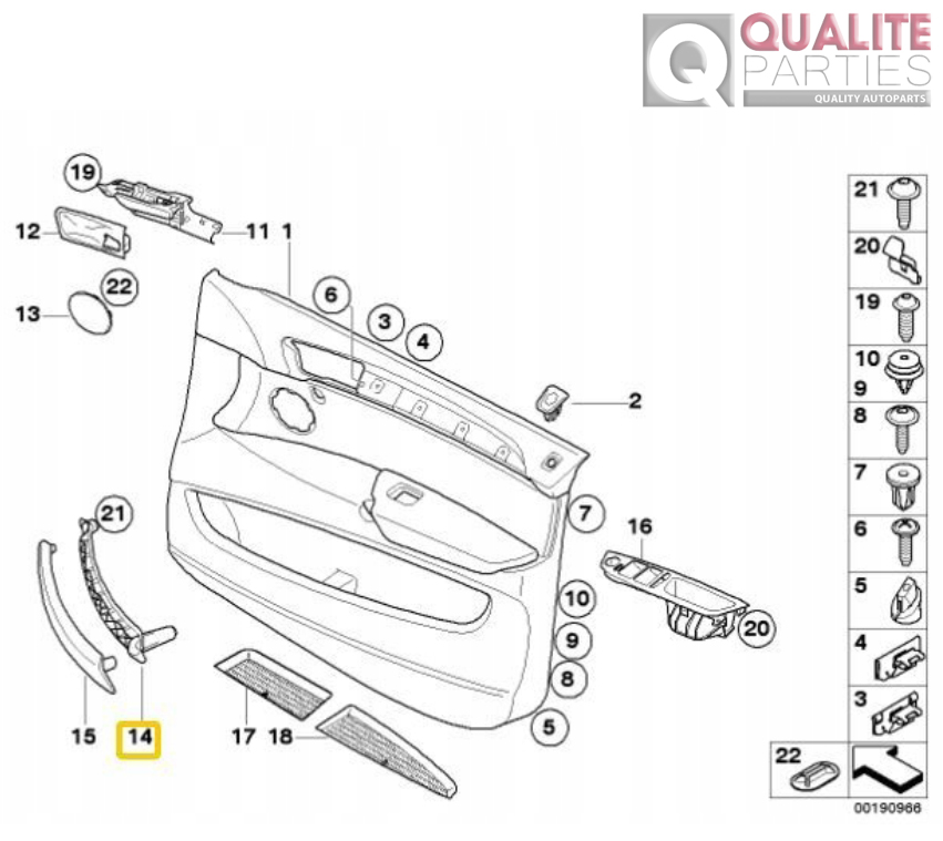 фото №3, Ручка ручка кронштейн дверь правый bmw x5 e70 x6 e71 e72