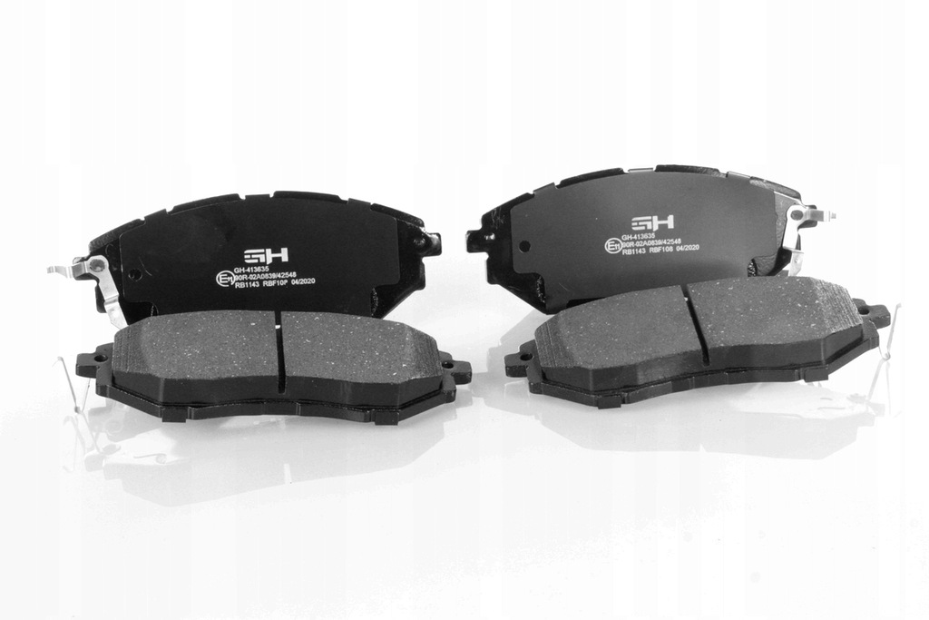 фото №1, Gh gh-413635 набор тормозных колодок тормозных, тормоза дисковые