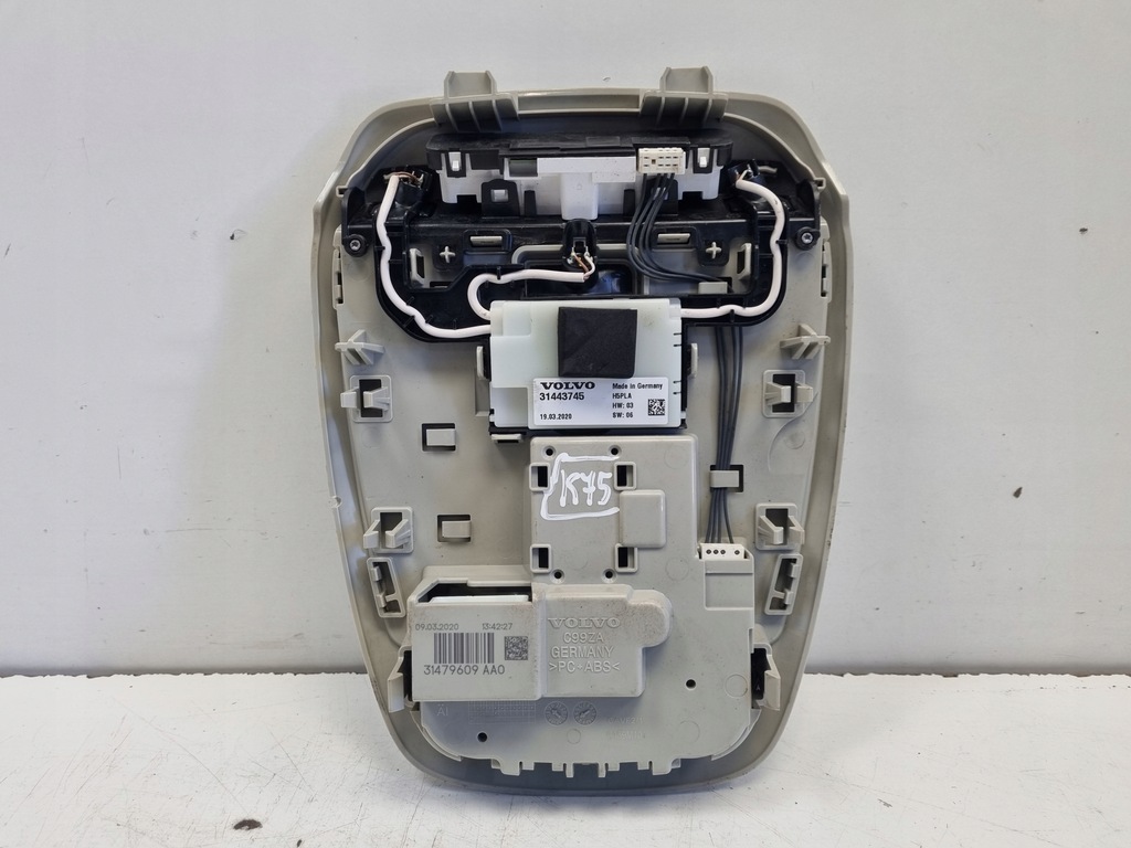 фото №4, Volvo v90 ii s90 ii лампа освітлення салону кабіни 31443745