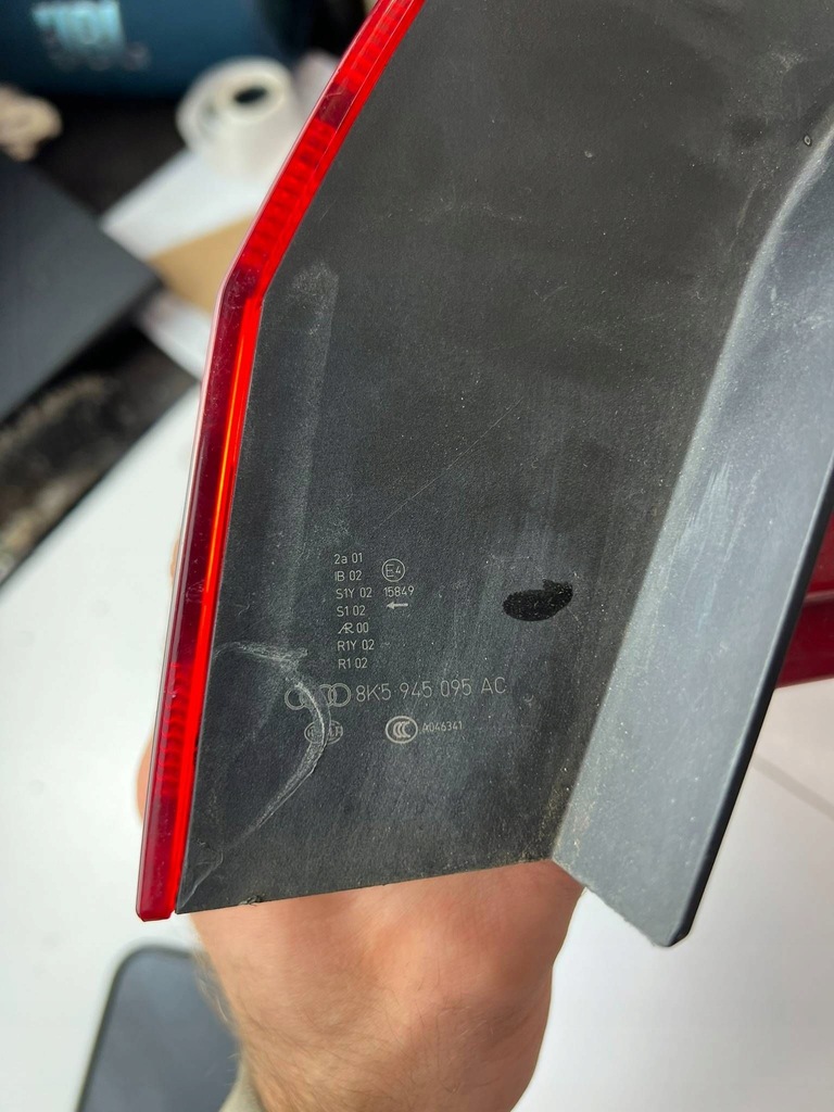 фото №10, 8k5 945 095 ac лампа задняя audi a4 s4 b8 8k 2010 задняя левый
