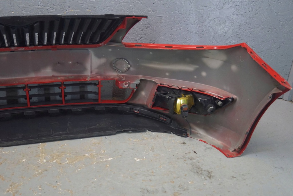 фото №16, Бампер перед skoda fabia ii lift z1977