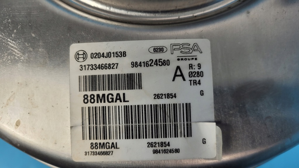 фото №12, Opel astra l vi 23r 1.5 d усилитель тормозов насос тормозная датчик 9841624580