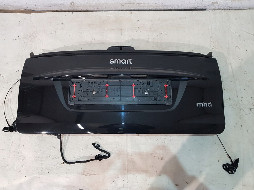 фото №1, Кришка багажника багажника smart fortwo ii 451 eur eb1 eca
