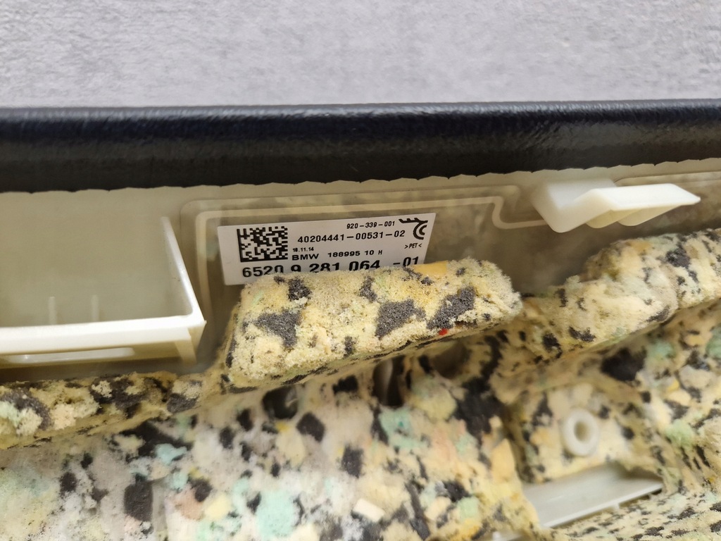 фото №7, Bmw 4 f33 f83 подлокотник обшивка левый задняя m-pakiet czarna кожа 7292001