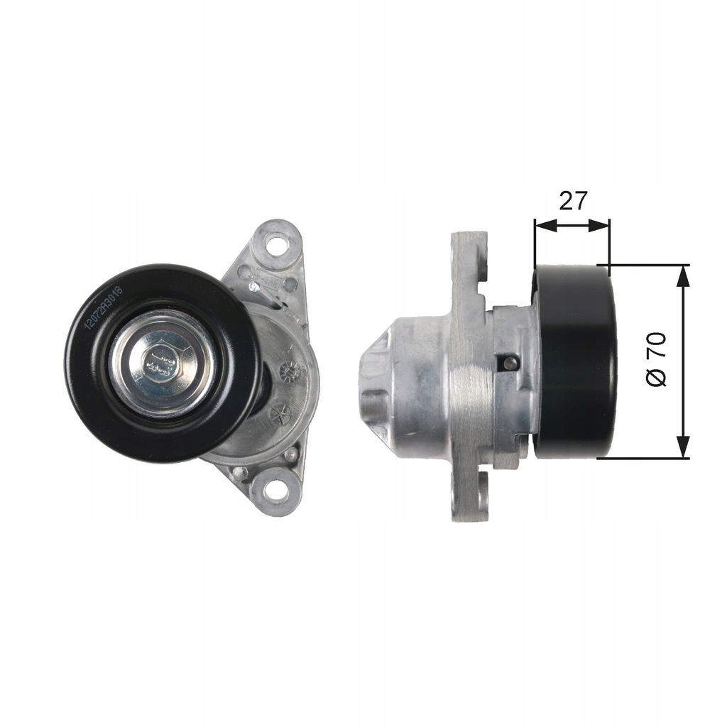 фото №1, Натяжитель ремень поликлиновый chevrolet epica daewoo magnus 2.0/2.5 08.03-1