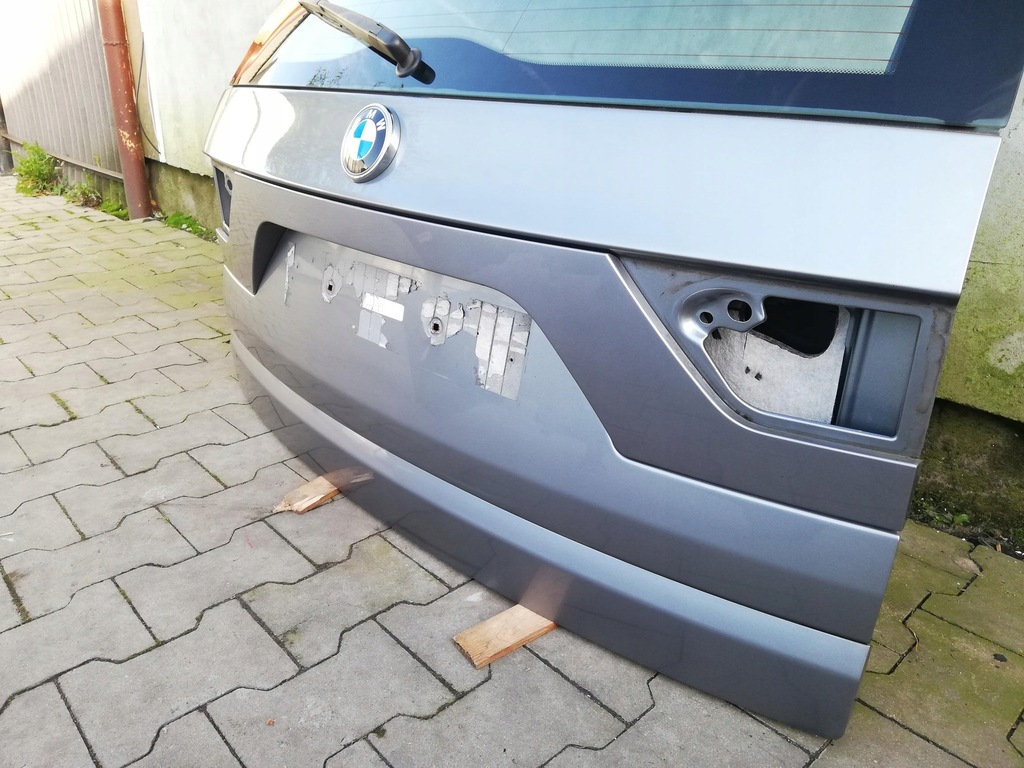 фото №7, Bmw x3 e83 lift кришка багажника задня silbergrau w колір