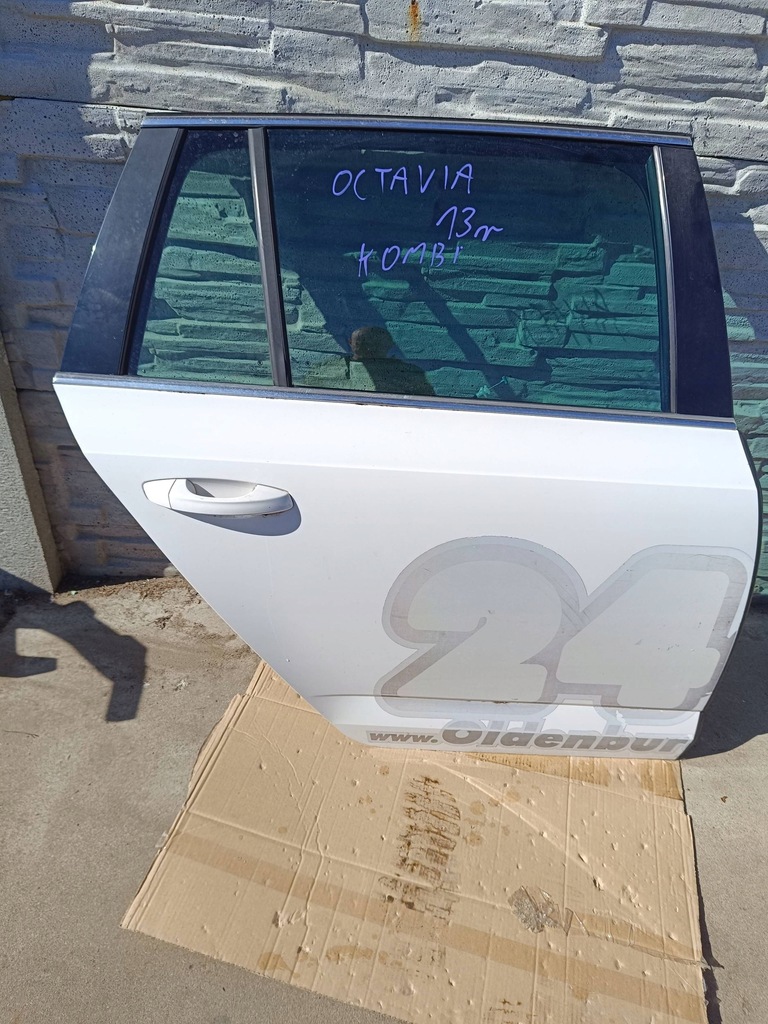 фото №1, Дверь правый задняя skoda octavia iii kombi