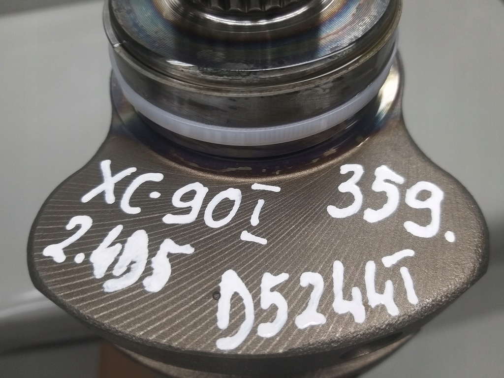 фото №15, Wał коленчатый номинал 2.4 d5 163km d5244t volvo xc90 i xc70 s60 s80 1936