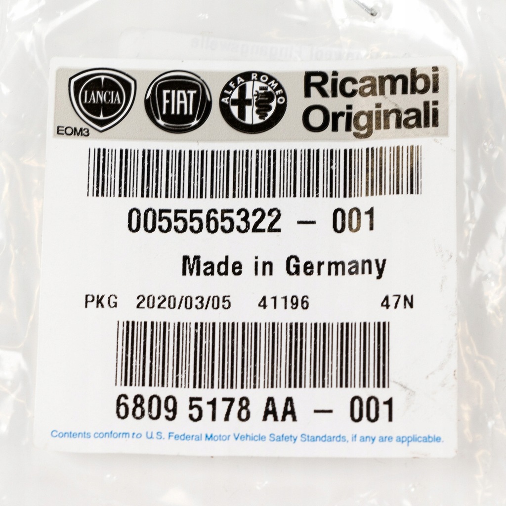 фото №10, Кільце ущільнювальний вала lancia delta 08-14