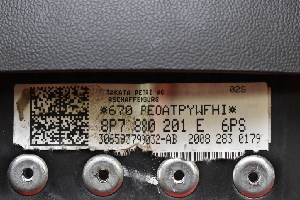 фото №7, Подушка безопасности подушка воздушная водителя 8p7880201e audi a3 8p 04-08