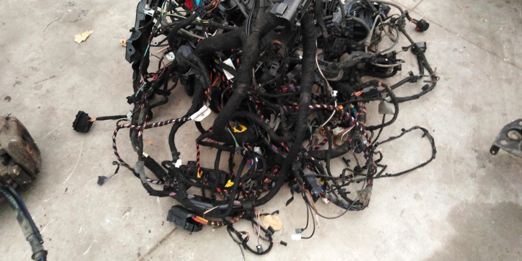 фото №4, Audi q3 8u 2.0 tdi электропроводка жгут электрическая