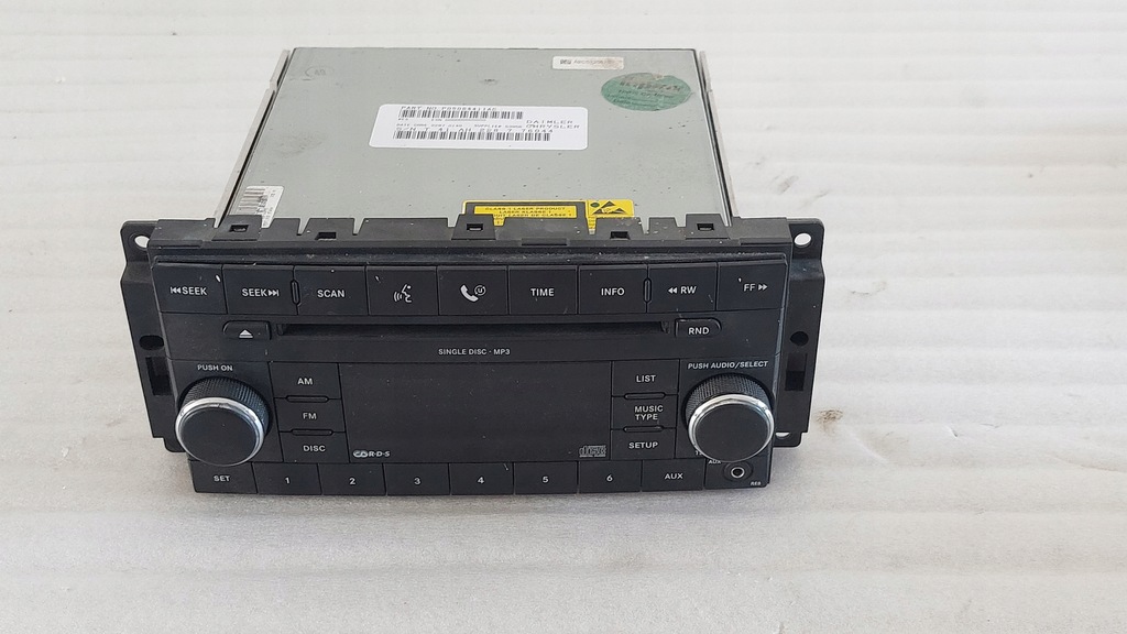 фото №1, Chrysler town & country радио cd