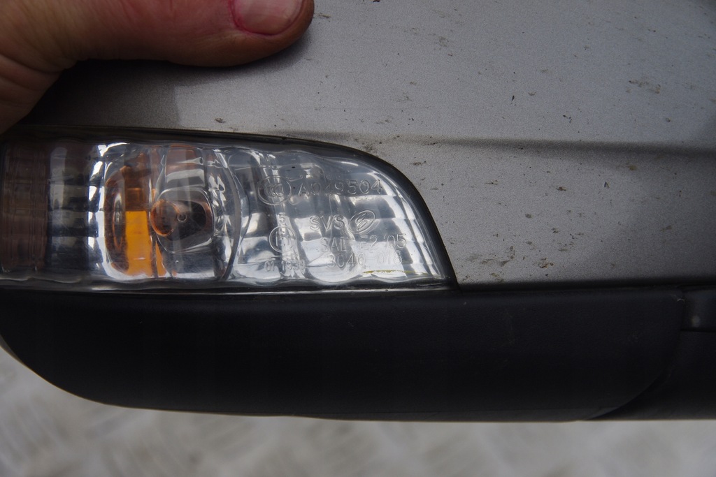 фото №11, Зеркало правое jaguar xf x250 6pin europa w цвет